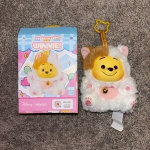 MINISO X Disney: Winnie The Pooh “Naughty Team” Series Plush Keychain Blind Box